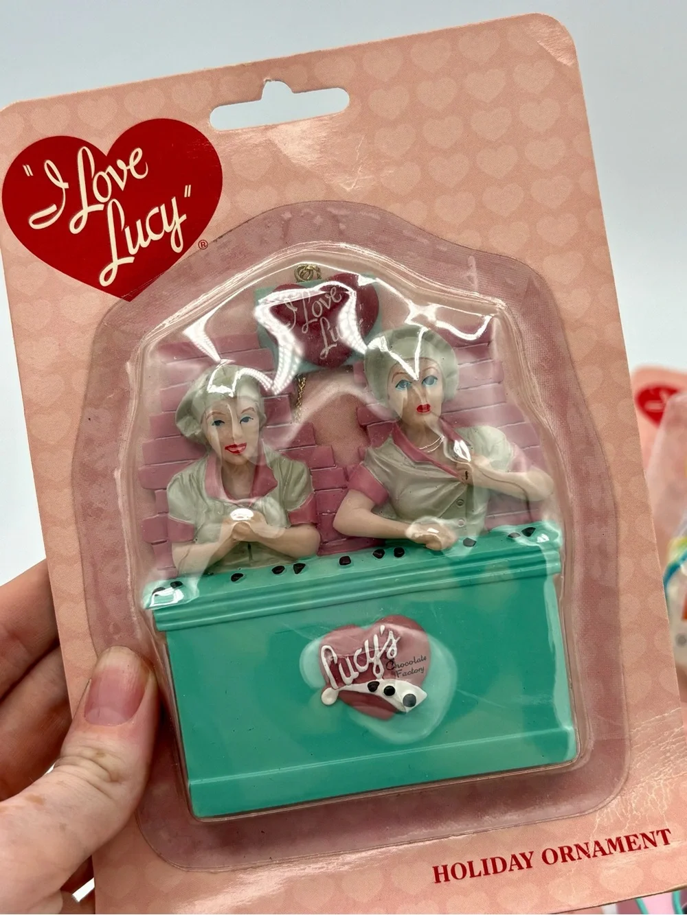 I Love Lucy LOT OF 5 Christmas Ornaments TV Memorabilia Collectible Rare Gift